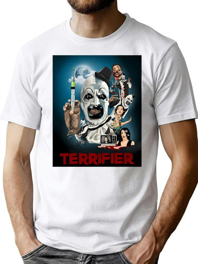 Terrifier (72) T-Shirt for Men & Women, T-Shirts Graphic Tee - Black