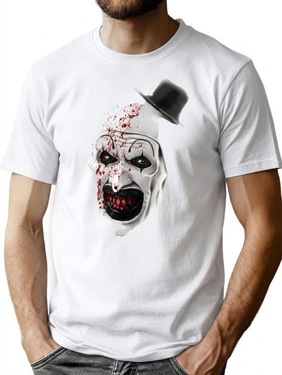 Terrifier (73) T-Shirt for Men & Women, T-Shirts Graphic Tee - Black