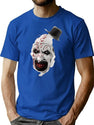 Terrifier (73) T-Shirt for Men & Women, T-Shirts Graphic Tee - Blue