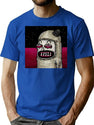 Terrifier (76) T-Shirt for Men & Women, T-Shirts Graphic Tee - Blue