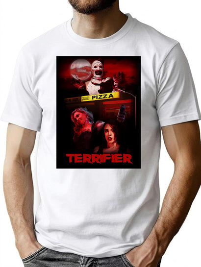 Terrifier (86) T-Shirt for Men & Women, T-Shirts Graphic Tee - Black