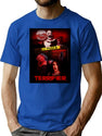Terrifier (86) T-Shirt for Men & Women, T-Shirts Graphic Tee - Blue