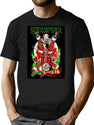 Terrifiers Santa Clown T-Shirt for Men & Women, T-Shirts Graphic Tee - Black