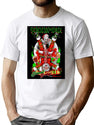 Terrifiers Santa Clown T-Shirt for Men & Women, T-Shirts Graphic Tee - White