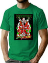 Terrifiers Santa Clown T-Shirt for Men & Women, T-Shirts Graphic Tee - Green