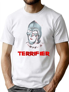 Terrify Horror Movie Art The Clown T-Shirt for Men & Women, T-Shirts Graphic Tee - Black