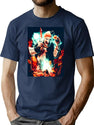 Terrifying Art And Clown T-Shirt for Men & Women, T-Shirts Graphic Tee - Navy