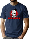 Terrifying Blood T-Shirt for Men & Women, T-Shirts Graphic Tee - Navy