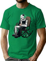 Terrifying Deep Thinking T-Shirt for Men & Women, T-Shirts Graphic Tee - Green