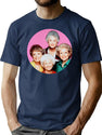 Thank You For Being A Friend (1) T-Shirt for Men & Women, T-Shirts Graphic Tee - Navy