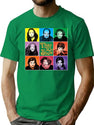 The 70S Bunch T-Shirt for Men & Women, T-Shirts Graphic Tee - Green
