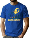 The Bark Knight Comic T-Shirt for Men & Women, T-Shirts Graphic Tee - Blue