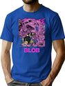 The Blob Scariest Movie Vintage 80S T-Shirt for Men & Women, T-Shirts Graphic Tee - Blue