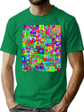The Bmp Bootleg Graphic T-Shirt - Green