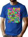 The Bmp Bootleg Graphic T-Shirt - Blue