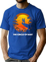 The Circle Of Bart T-Shirt for Men & Women, T-Shirts Graphic Tee - Blue