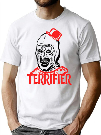 The Clown Terrifier Art T-Shirt for Men & Women, T-Shirts Graphic Tee - Black