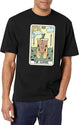 The Coffee Tarot Card Coffee Lover Caffeinated Witchy Hand T-Shirt for Men & Women, T-Shirts Graphic Tee - White