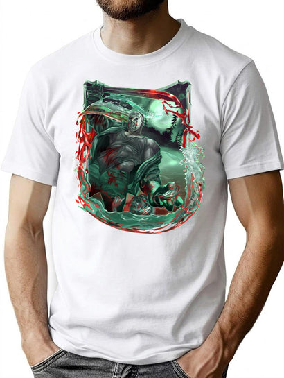 The Curse Of Crystal Lake T-Shirt for Men & Women, T-Shirts Graphic Tee - Black