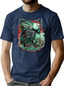 The Curse Of Crystal Lake T-Shirt for Men & Women, T-Shirts Graphic Tee - Navy