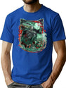 The Curse Of Crystal Lake T-Shirt for Men & Women, T-Shirts Graphic Tee - Blue