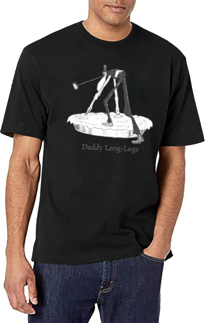 The Daddy Long Legs T-Shirt for Men & Women, T-Shirts Graphic Tee - Black