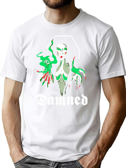 The Damned Vampira T-Shirt for Men & Women, T-Shirts Graphic Tee - Black