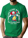 The Dancing Clown T-Shirt for Men & Women, T-Shirts Graphic Tee - Green