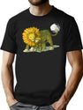 The Dandy Lion (1) T-Shirt for Men & Women, T-Shirts Graphic Tee - Black