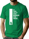 The Dark Tower - Worlds White T-Shirt for Men & Women, T-Shirts Graphic Tee - Green
