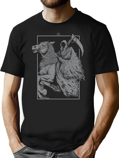 The Death T-Shirt for Men & Women, T-Shirts Graphic Tee - Black