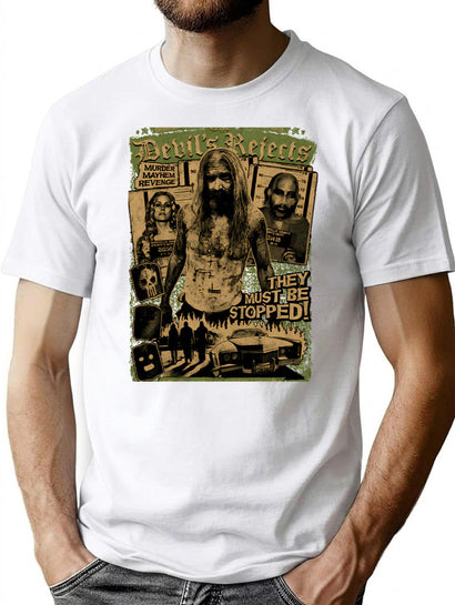 The Devil'S Rejects T-Shirt for Men & Women, T-Shirts Graphic Tee - Black