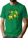 The Droganinja Mutantes Bootleg Graphic T-Shirt - Green