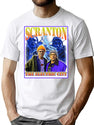 The Electric City Scranton Bootleg Graphic T-Shirt - White