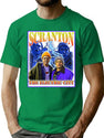 The Electric City Scranton Bootleg Graphic T-Shirt - Green