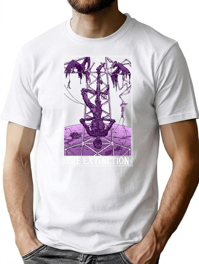 The Extinction Tarotesque - (Dark) T-Shirt for Men & Women, T-Shirts Graphic Tee - Black