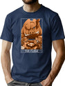 The Flesh Tarotesque - (Dark) T-Shirt for Men & Women, T-Shirts Graphic Tee - Navy