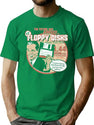 The Future Is Floppy Disks Funny Vintage Geeky T-Shirt for Men & Women, T-Shirts Graphic Tee - Green