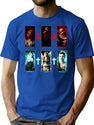 The Gangs All Here (Terrifier 2) T-Shirt for Men & Women, T-Shirts Graphic Tee - Blue