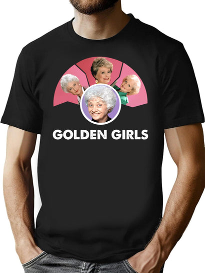 The Golden Beety Rose 80S Funny Tv Gift Women T-Shirt for Men & Women, T-Shirts Graphic Tee - Black
