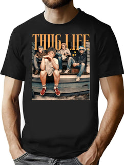 The Golden Girl Thug Life The Golden Girls Lover Gift 80S Tv Sitcom Men Woman T-Shirt for Men & Women, T-Shirts Graphic Tee - Black