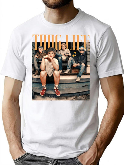 The Golden Girl Thug Life The Golden Girls Lover Gift 80S Tv Sitcom Men Woman T-Shirt for Men & Women, T-Shirts Graphic Tee - Black