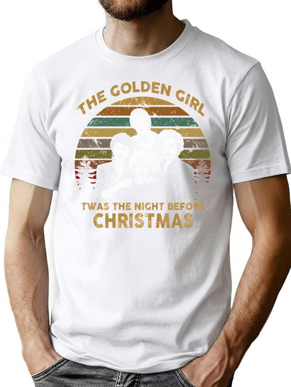 The Golden Girl T-Shirt for Men & Women, T-Shirts Graphic Tee - Black