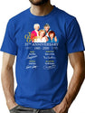 The Golden Girls 35Th Anniversary Gift For Fans Gift For Men And Women Gift Halloween Day Thanksgiving Christmas Day T-Shirt for Men & Women, T-Shirts Graphic Tee - Blue