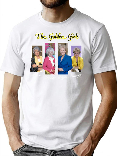 The Golden Girls Betty White T-Shirt for Men & Women, T-Shirts Graphic Tee - Black
