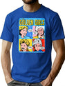 The Golden Girls Retro T-Shirt for Men & Women, T-Shirts Graphic Tee - Blue
