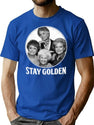 The Golden Girls Stay Golden (1) T-Shirt for Men & Women, T-Shirts Graphic Tee - Blue