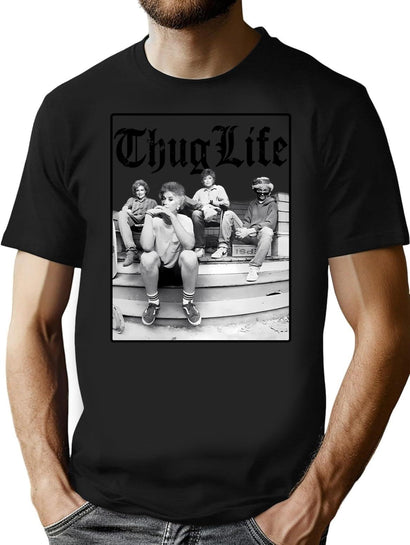 The Golden Girls - Thug Life T-Shirt for Men & Women, T-Shirts Graphic Tee - Black