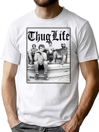 The Golden Girls - Thug Life T-Shirt for Men & Women, T-Shirts Graphic Tee - Black