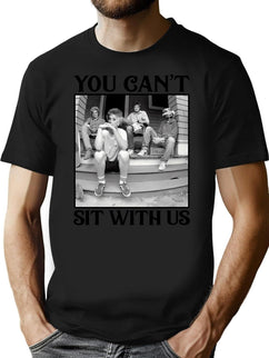 The Golden Girls You Can'T Sit With Us T-Shirt for Men & Women, T-Shirts Graphic Tee - Black